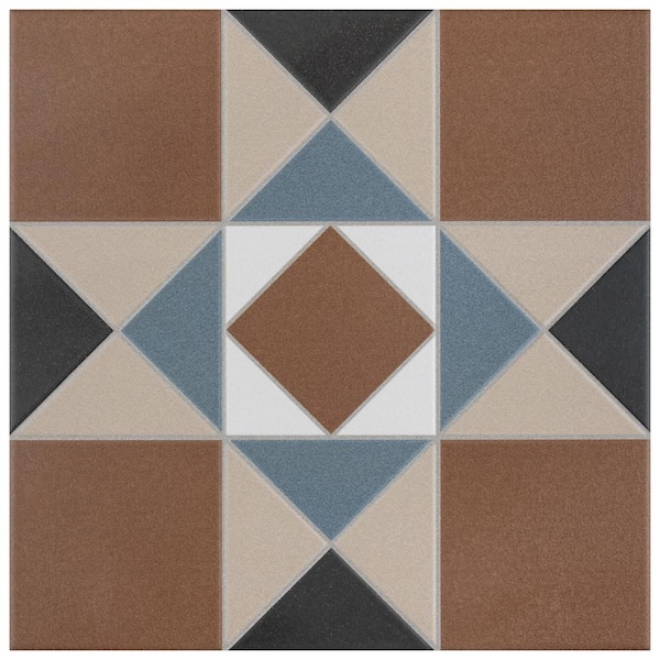 Merola Tile Vanity Cotto 13 in. x 13 in. Porcelain Floor and Wall Tile (12.0 sq. ft./Case)
