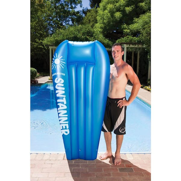 Blue Suntanner Swimming Pool Float Mattress