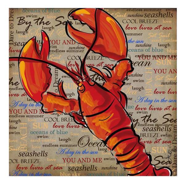 Trademark Fine Art 18 in. x 18 in. Lobster II Canvas Art-DISCONTINUED