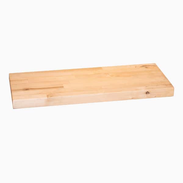 Narrow Wooden Floating Shelves (10x3.5cm)