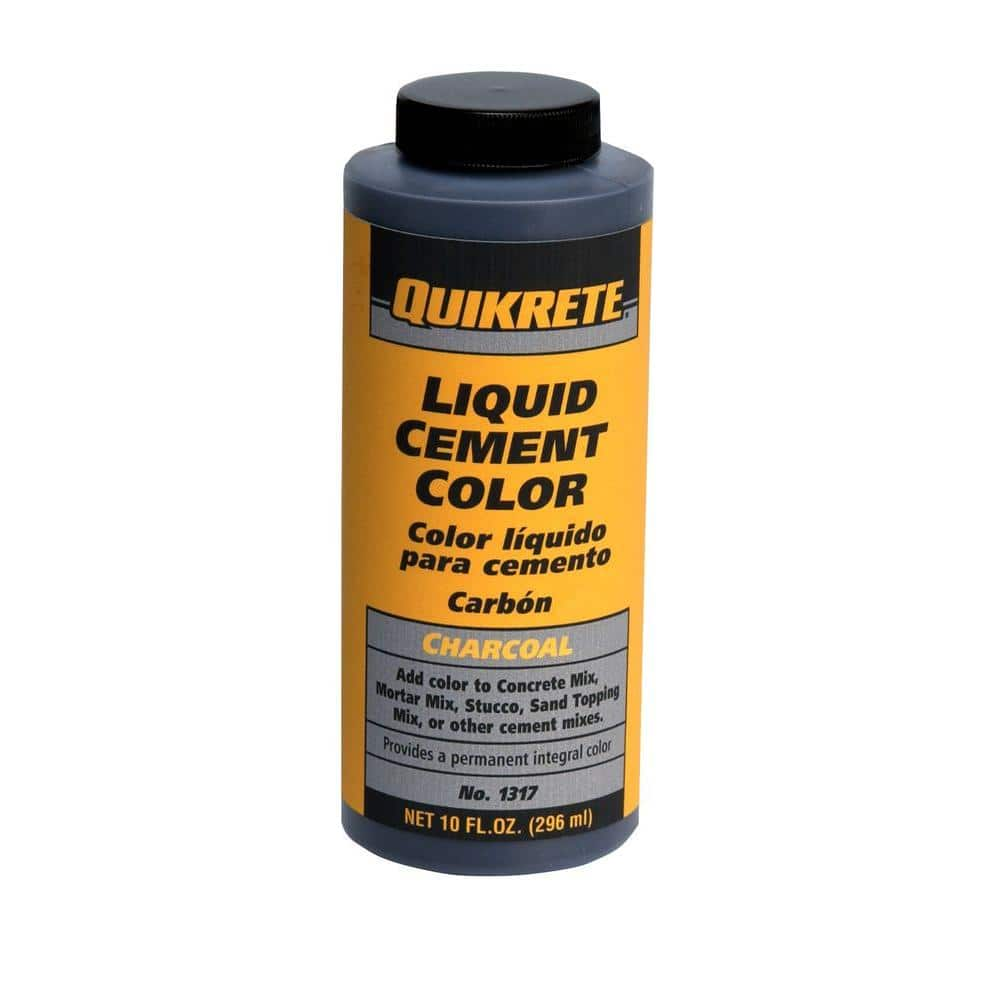 Quikrete 10 oz. Liquid Cement Color - Charcoal 131700 - The Home Depot