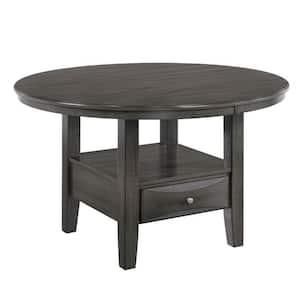 Caprice Gray Round Dining Table