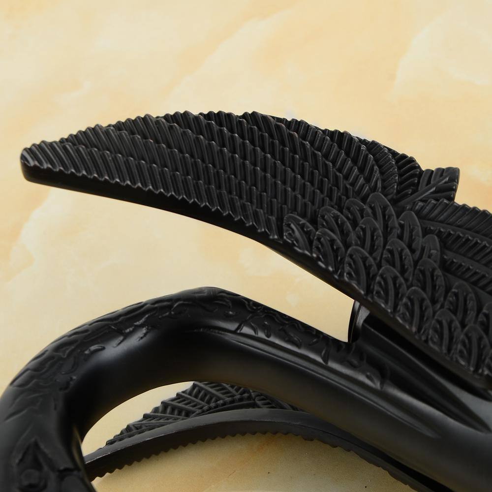 Matte Black Swan Shape Single Handle Vessel Sink Faucet