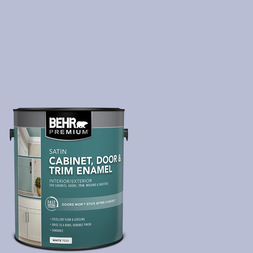 1 gal. #S540-2 Violet Vision Satin Enamel Interior/Exterior Cabinet, Door & Trim Paint price history on PriceWatchPro