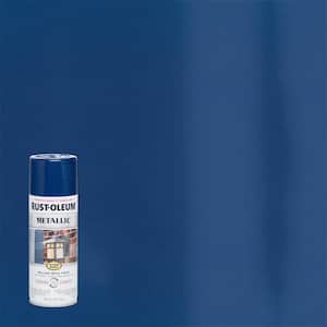 11 oz. Metallic Cobalt Blue Protective Spray Paint (6-Pack)