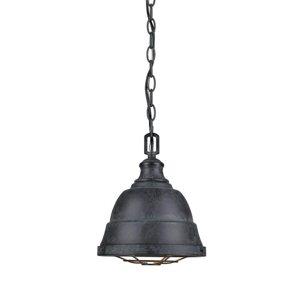 Black Patina Rustic Mini Pendant Light