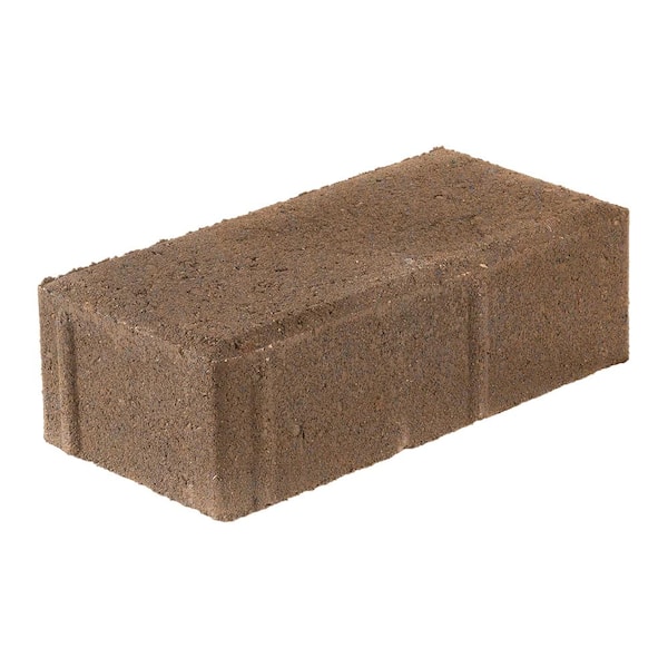 Pavestone Holland 7.87 in. L x 3.94 in. W x 2.36 in. H 60 mm 3 Tone Brown Concrete Paver (480 Pieces/103 sq. ft./Pallet)