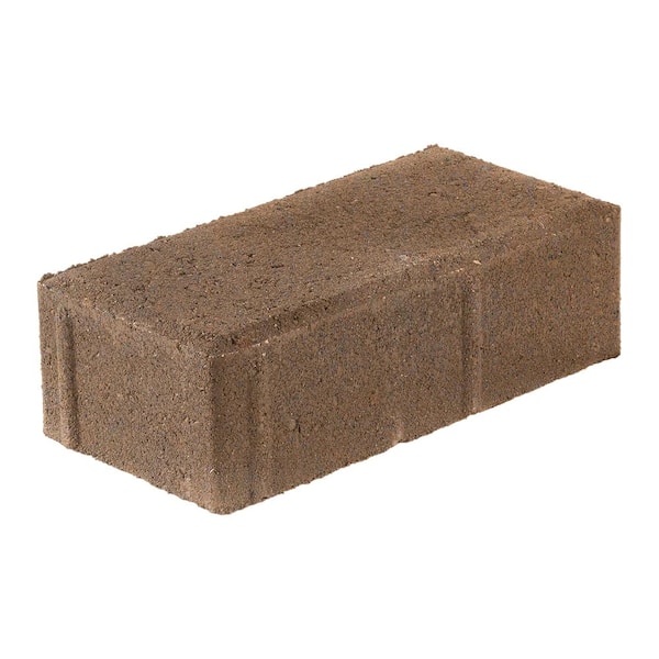 Holland 7.87 in. L x 3.94 in. W x 2.36 in. H 60 mm 3 Tone Brown Concrete Paver (480 Pieces/103 sq. ft. /Pallet)