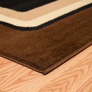 Spaces Brown 8 ft. x 11 ft. Indoor Area Rug