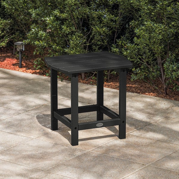 Seabrook 18" Side Table in Black