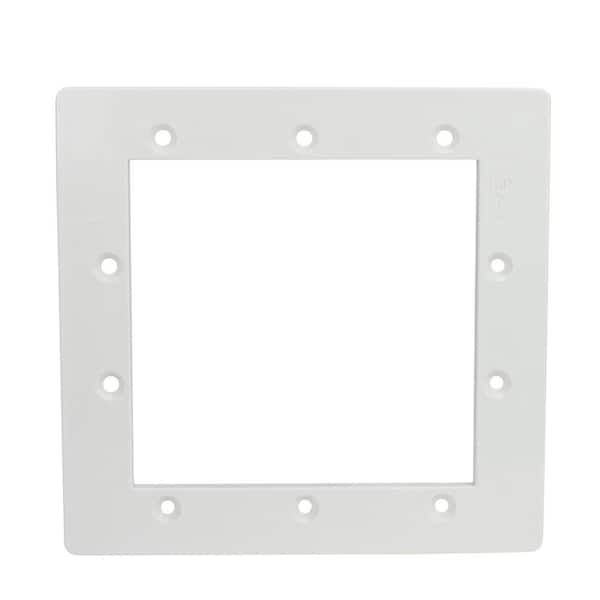 Northlight 8.25 in. White Standard Swimming Pool or Spa Skimmer Face Plate
