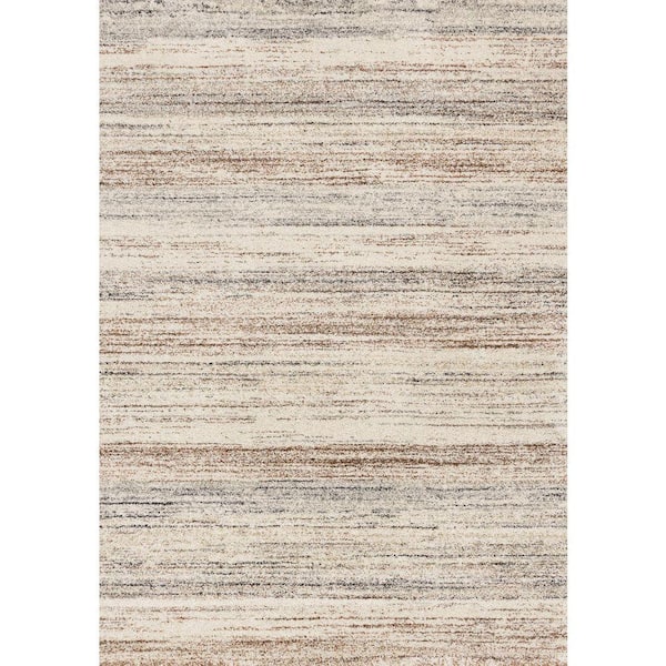 8 ft. x 11 ft. White Botaniq Collections Distressed Indoor Area Rug