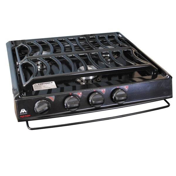Atwood Mobile Products 52180 Wedgewood Black High Output Slide-In 3 Burner