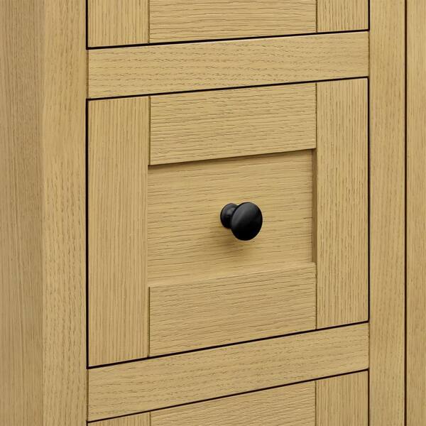 Avery 60 in. Double Freestanding Honey Oak with Polished Chrome Trim Bath Vanity with Giotto Quartz Top