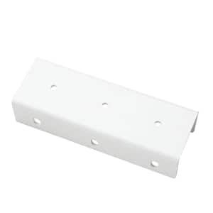 Transition Bracket White for 1-3/4 in. x 5-1/2 in. Rail