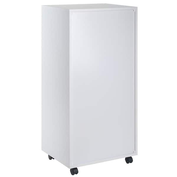 Halifax White 5-Drawer Mobile High Cabinet 10616 - The Home Depot