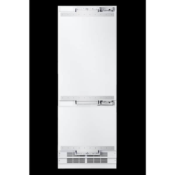 Unbranded 30 in. Built-in, Refrigerator with 11.5 cu. ft. & Bottom Freezer with 4.5 cu. ft. a total of 16.0 cu. ft., Panel Ready