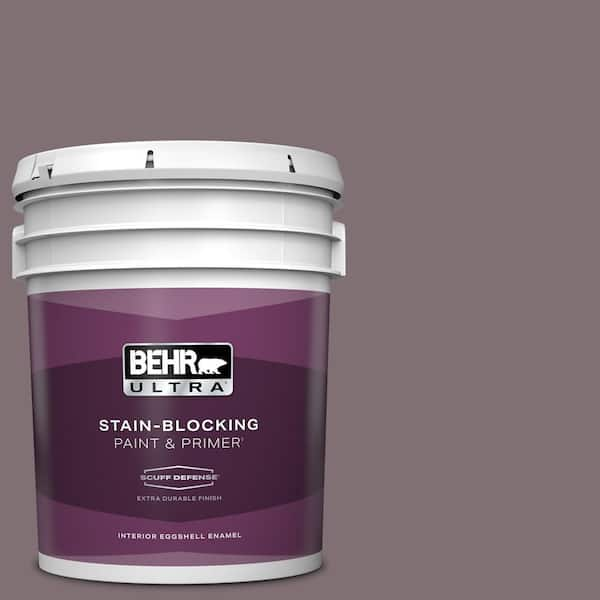 BEHR ULTRA 5 gal. #N110-5 Royal Raisin Extra Durable Eggshell Enamel Interior Paint & Primer