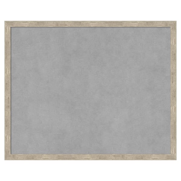Amanti Art Imprint Pewter 21 in. x 17 in Framed Magnetic Board