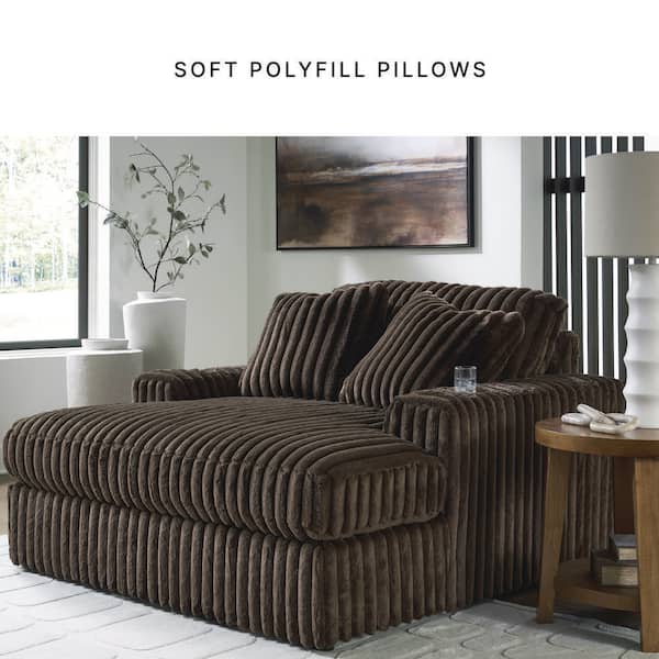 Signature DESIGN BY ASHLEY Midnight-Madness Dark Brown Polyester