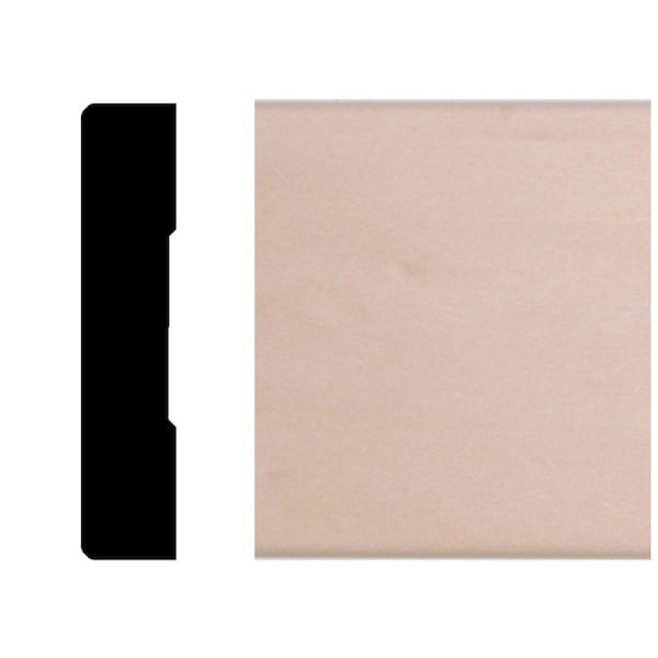 HOUSE OF FARA 5/8 in. x 3 in. Hardwood Mullion Casing Wood Moulding