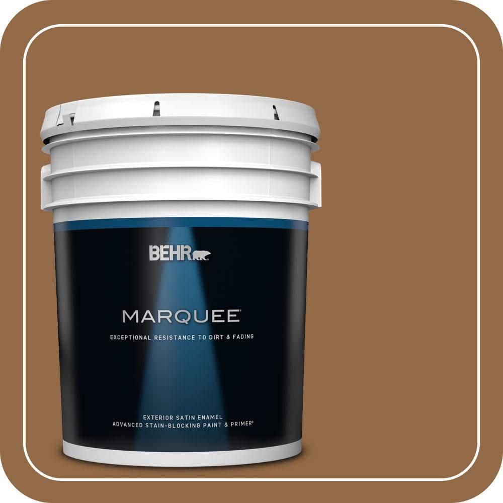 5 gal. #QE-31 Barcelona Brown Satin Enamel Exterior Paint & Primer price history on PriceWatchPro