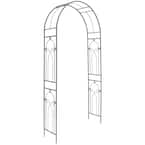 Best Choice Products 92 in. x 17.75 in. Steel Arched Arbor SKY3939