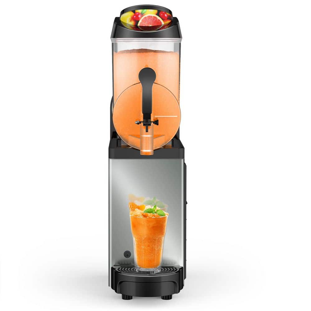 406 oz. Stainless Steel Snow Cone Machine Commercial Slushy Maker 12 L Food Grade Tank for Juice, Cocktails, Smoothies price history on PriceWatchPro
