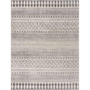 HAUTELOOM Liverpool Collection Black, Gray, Off White 9 ft X 12 ft