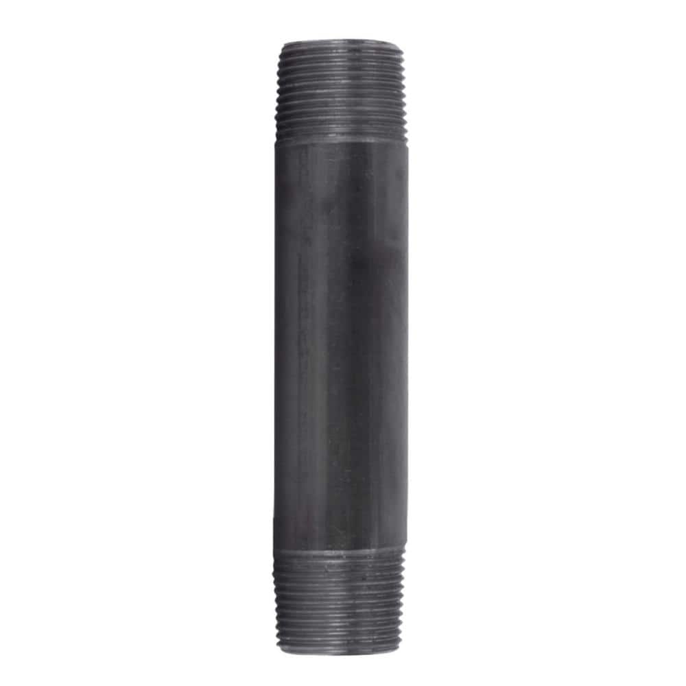 1 in. x 6 in. Black Steel Nipple price history on PriceWatchPro