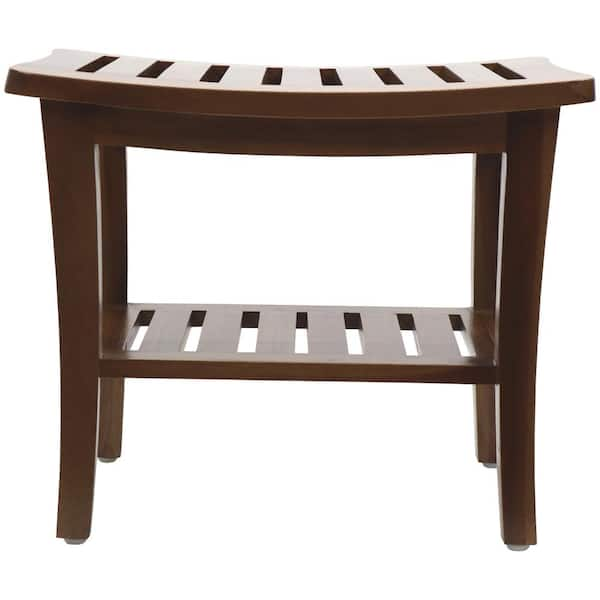 teak spa seat