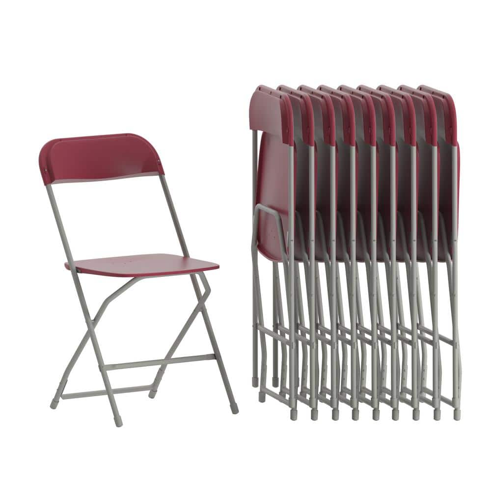 Lawn Chair USA Solid Burgundy - Red - 3 x 150