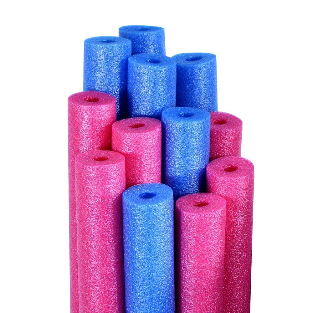 UPC 034261000127 product image for Blue and Pink Swimming Pool Water Noodles (12-Pack) | upcitemdb.com
