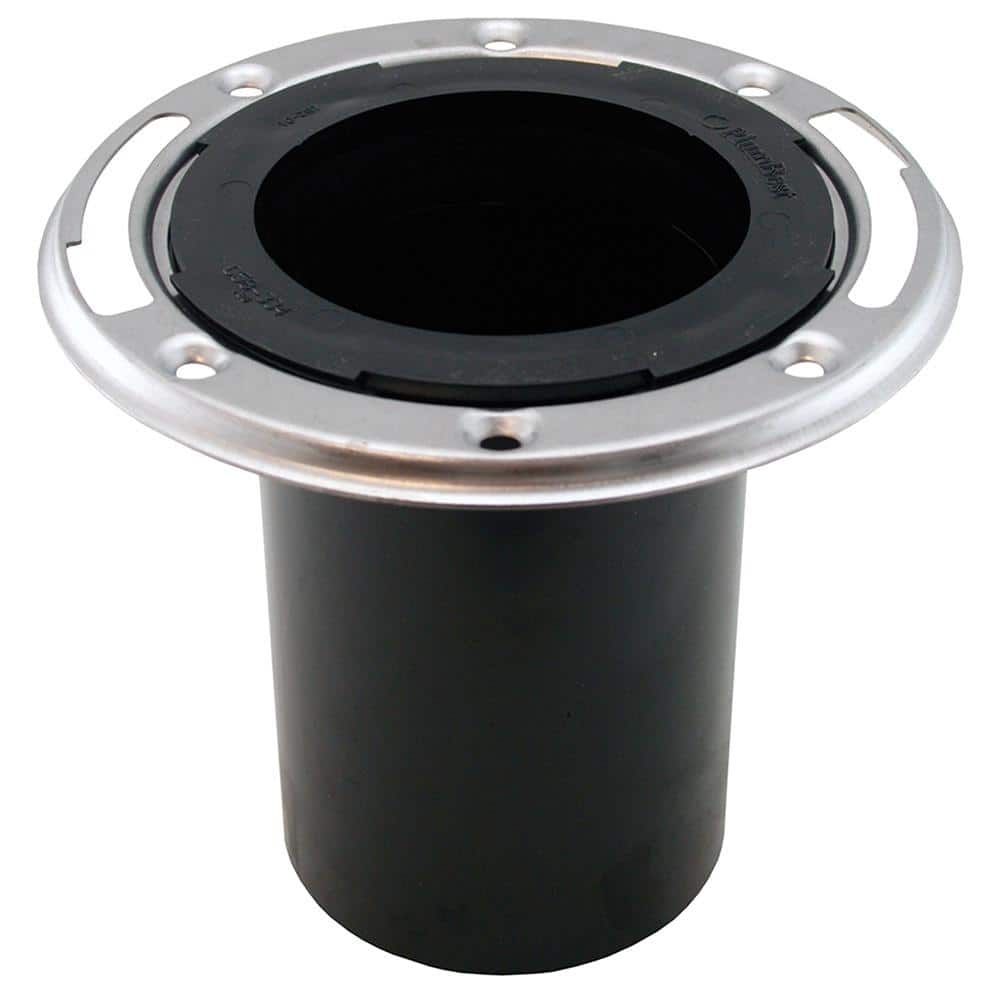 JONES STEPHENS 7 in. O.D. Plumbfit ABS Closet (Toilet JONES STEPHENS 7 in. O.D. Plumbfit ABS Closet (Toilet