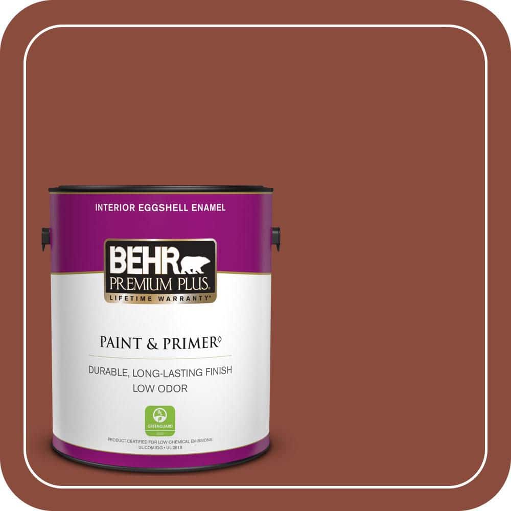 1 gal. #QE-14 Spiced Red Eggshell Enamel Low Odor Interior Paint & Primer price history on PriceWatchPro