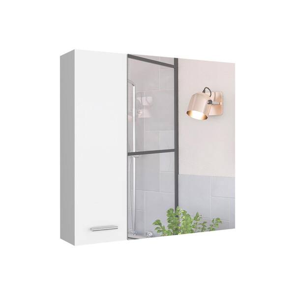 ANGELES HOME 23.6 in. W x 23.6 in. H Rectangle Wooden Rectangular 