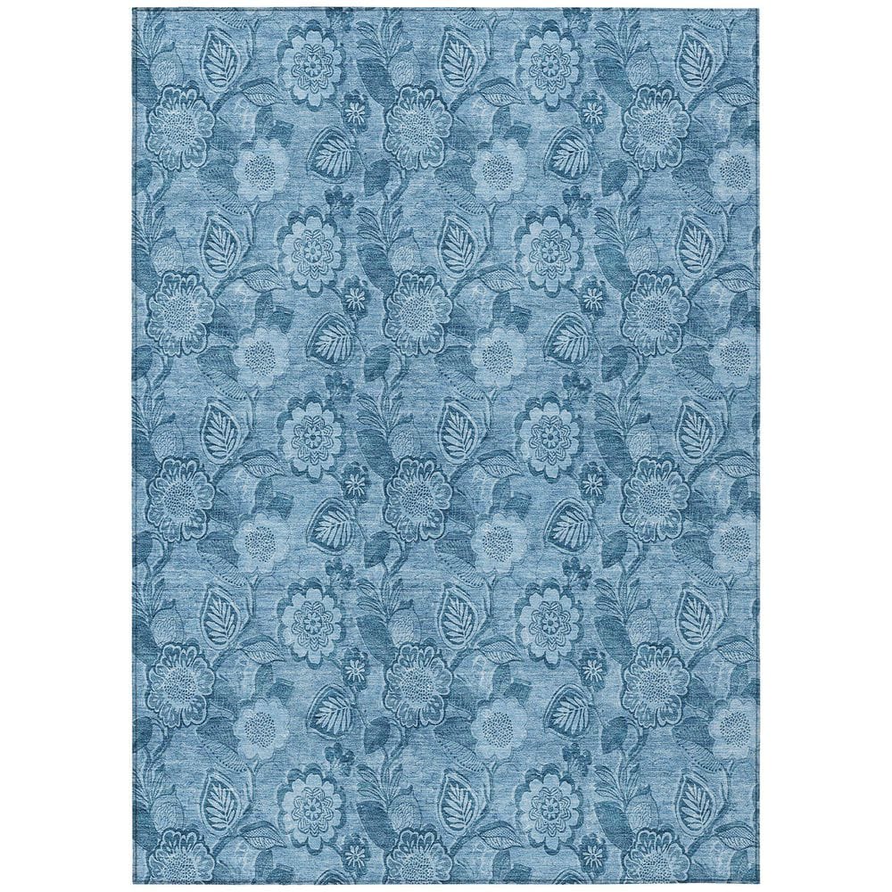 Chantille Machine Washable Indoor/Outdoor Abstract ACN1939 Blue 9 ft. x 12 ft. Area Rug price history on PriceWatchPro