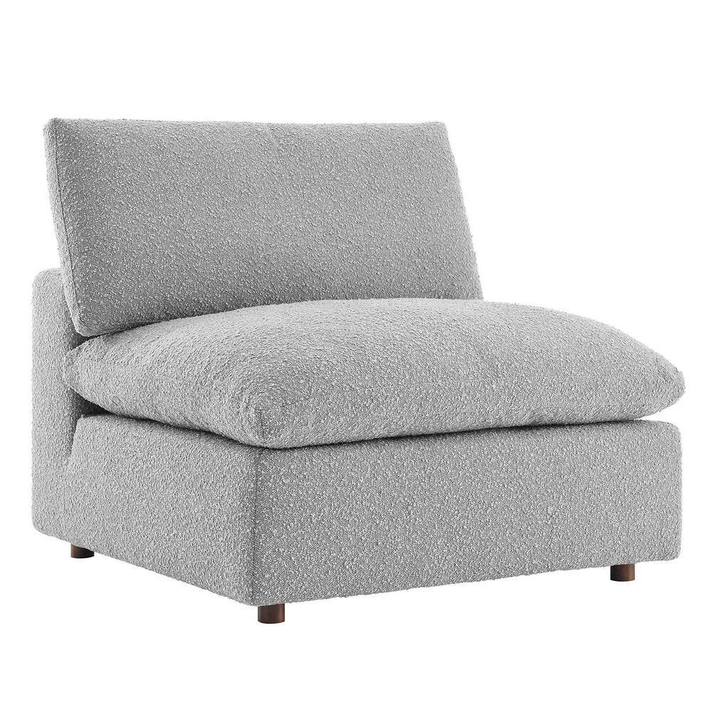 MODWAY Commix Down Filled Overstuffed Boucle Fabric Armless