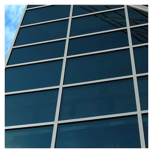 BuyDecorativeFilm 24 in. x 99 ft. EXNA20 Exterior Daytime Privacy and Sun Control Natural 20, Black (Dark) Window Film