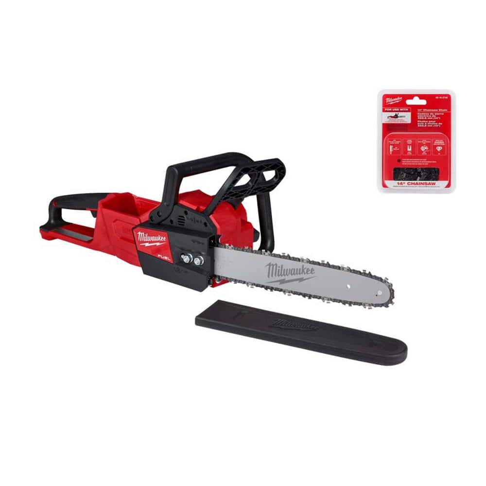 M18 FUEL 14 in. 18-Volt Lithium-Ion Brushless Cordless Chainsaw with 14 in. Chainsaw Chain price history on PriceWatchPro