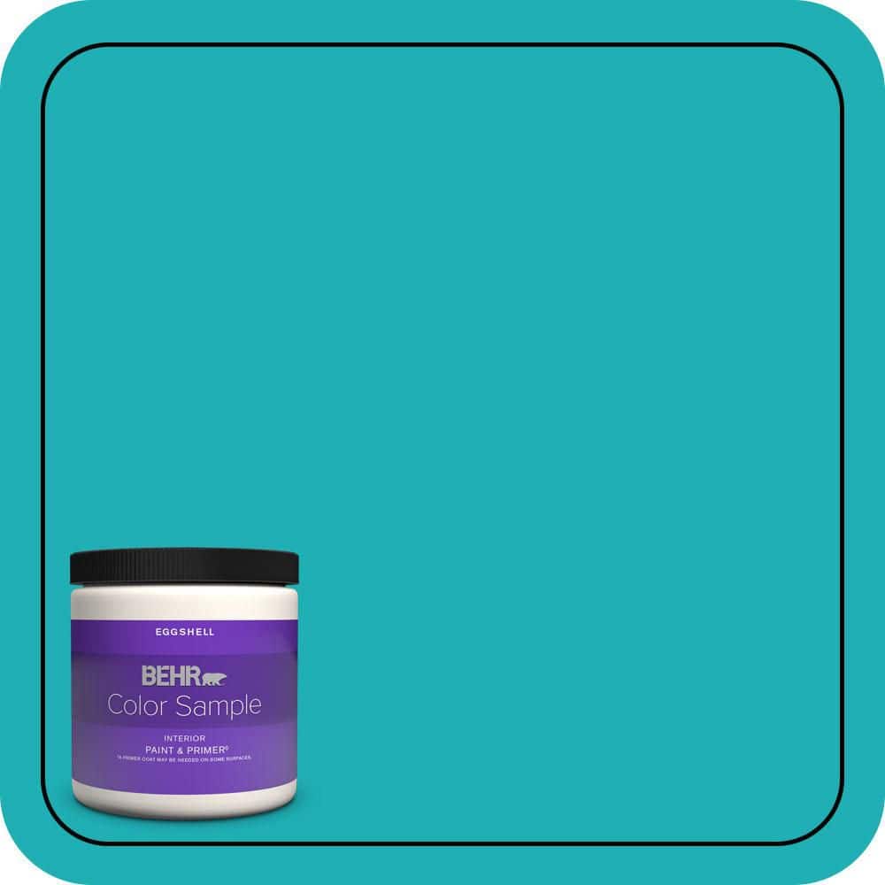 8 oz. #500B-5 Mermaid Treasure Eggshell Enamel Interior Paint & Primer Color Sample price history on PriceWatchPro