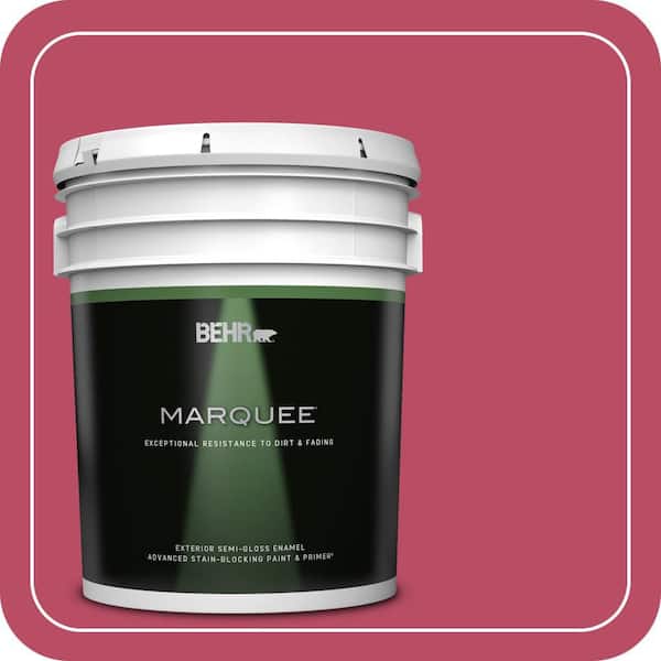 BEHR MARQUEE 5 gal. #P130-7 Glamorous Semi-Gloss Enamel Exterior Paint & Primer