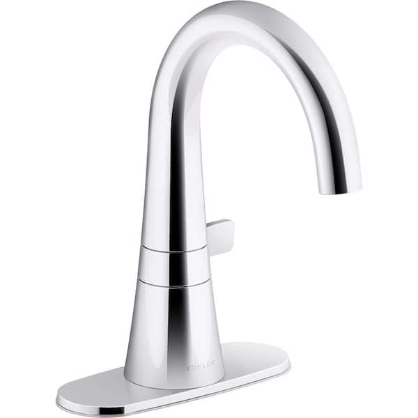 KOHLER Tocar Single Hole Single-Handle Bathroom Faucet in Polished Chrome