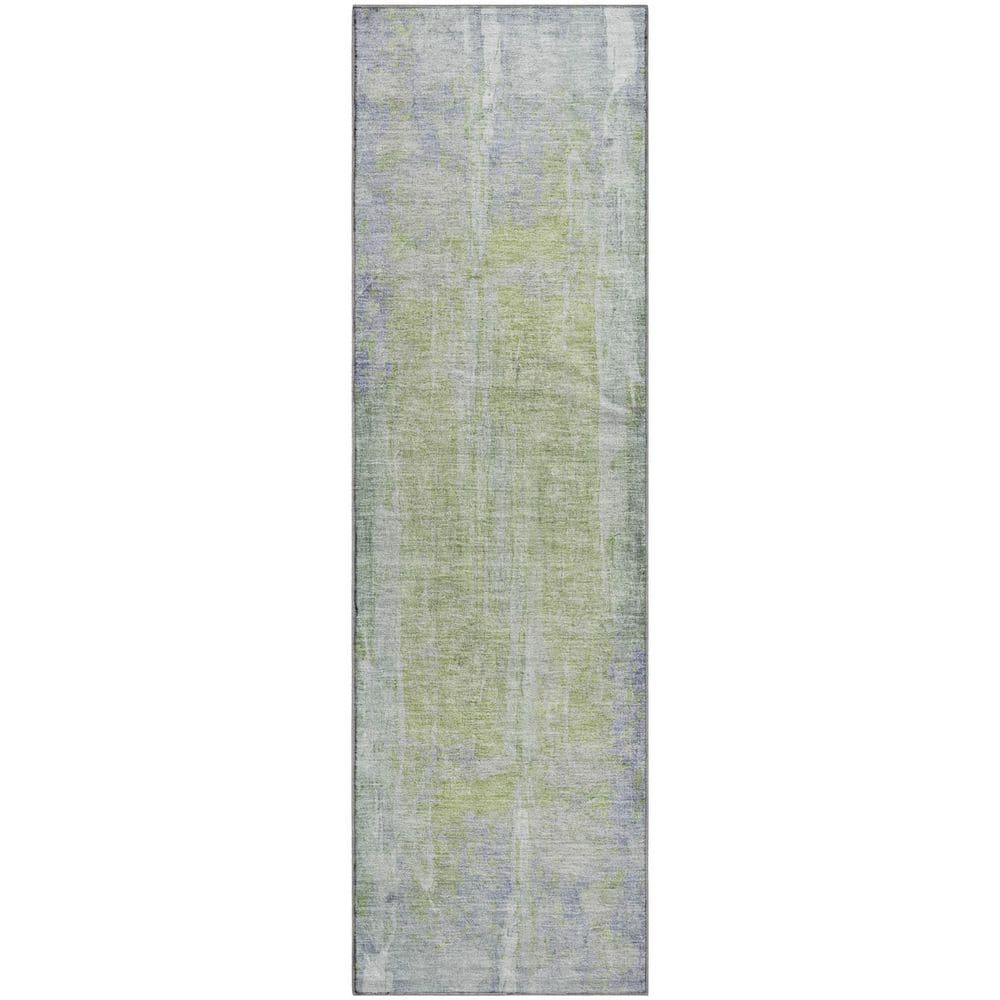 Mayfield Premium Machine Washable Abstract AMF2309 Plum 2 ft. x 7 ft. Runner Rug price history on PriceWatchPro