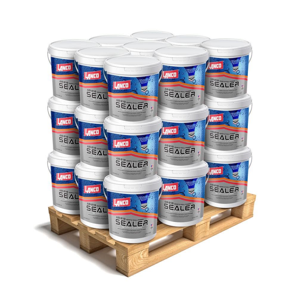 GTIN 718594000329 product image for Lanco 5 Gal. 100% Acrylic Roof and Wall Primer Sealer with Crack Penetration for | upcitemdb.com