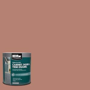1 qt. #S180-5 Auburn Glaze Semi-Gloss Enamel Interior/Exterior Cabinet, Door & Trim Paint