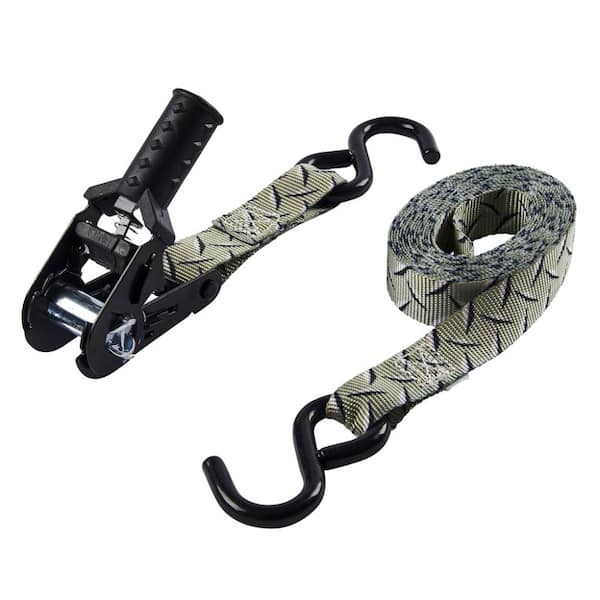1 in. x 12 ft. Diamond Plate Ratchet Tie Down 1 in. x 12 ft. Diamond Plate Ratchet Tie Down