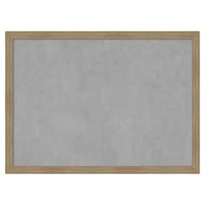 Woodgrain Stripe 30 in. x 22 in. Magnetic Board, Memo Board