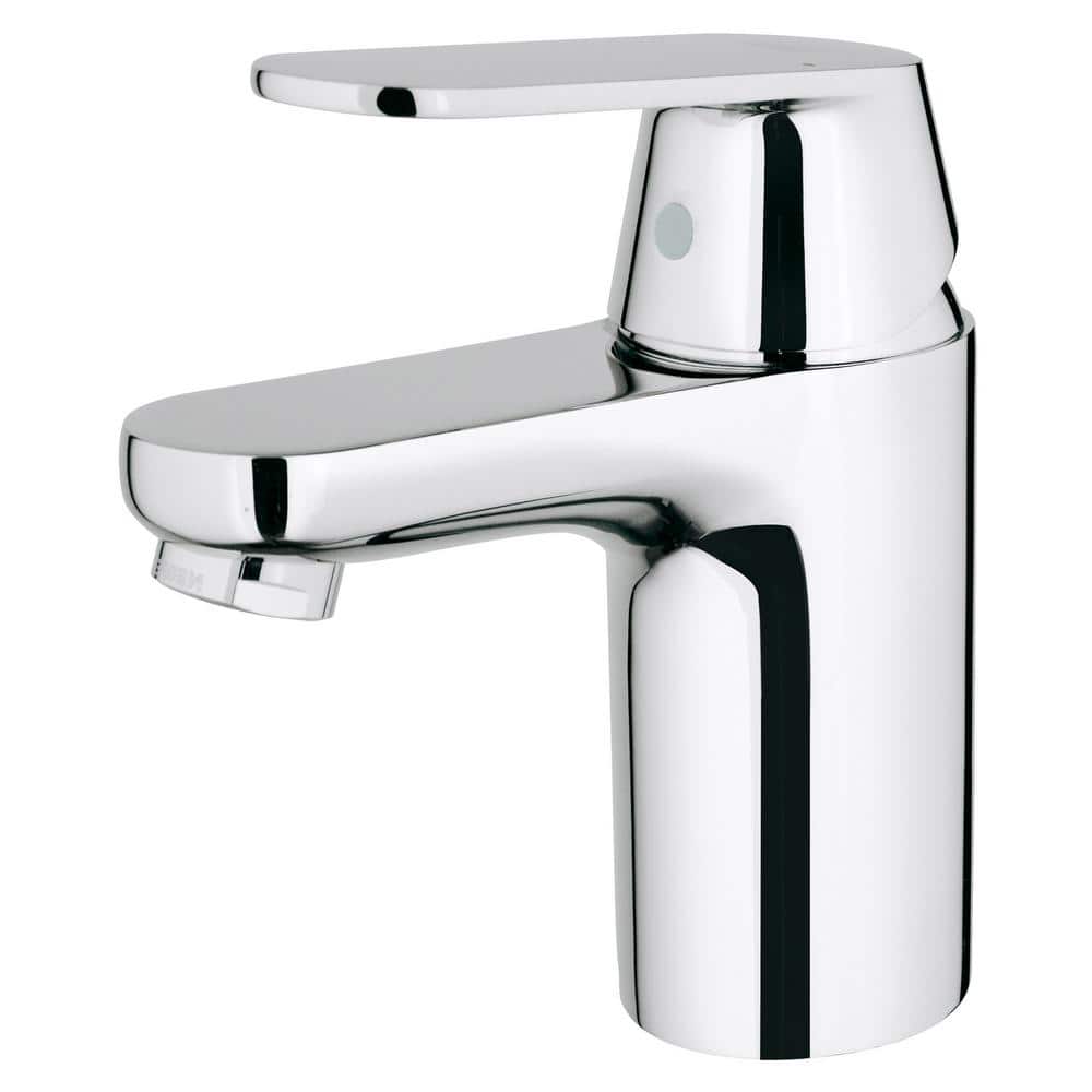 Sleek Modern Chrome Single-Hole Brass Bathroom Faucet