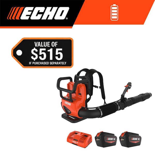 ECHO 56V 195 MPH 795 CFM X Series Cordless Battery Backpack Blower